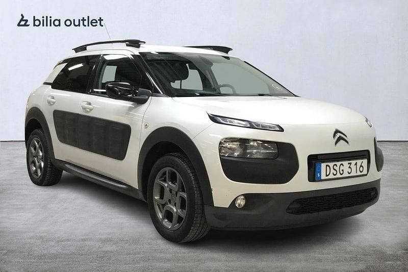 Begagnad Citroën C4 Cactus PureTech 82 HK (60 kW) 2014 Vit Halvkombi