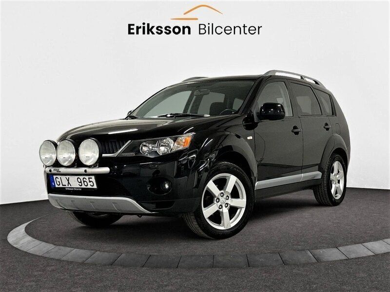 Svart Begagnad 2007 Mitsubishi Outlander SUV | 49 900 kr (Marknadspris) - Bild 1/4