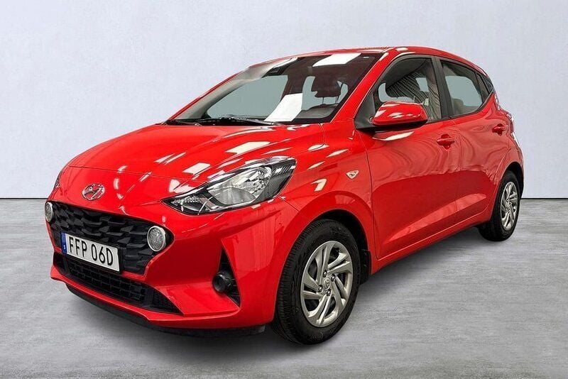 Röd Begagnad 2020 Hyundai i10 Halvkombi | 109 000 kr (Marknadspris) - Bild 1/4