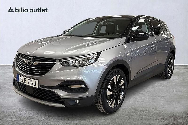 Grå Begagnad 2021 Opel Grandland X Design Edition SUV | 189 900 kr (Marknadspris) - Bild 1/4