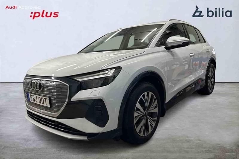 Vit Begagnad 2023 Audi Q4 e-tron SUV | 359 000 kr (Marknadspris) - Bild 1/1