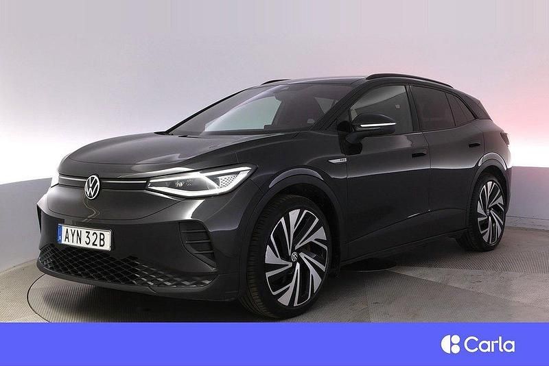 Mörkgrå Begagnad 2021 VW ID.4 SUV | 330 900 kr (Marknadspris) - Bild 1/4