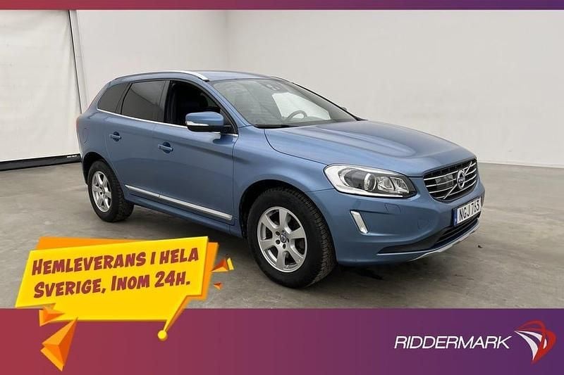 Blå Begagnad 2016 Volvo XC60 Standard SUV | 188 900 kr (Marknadspris) - Bild 1/3