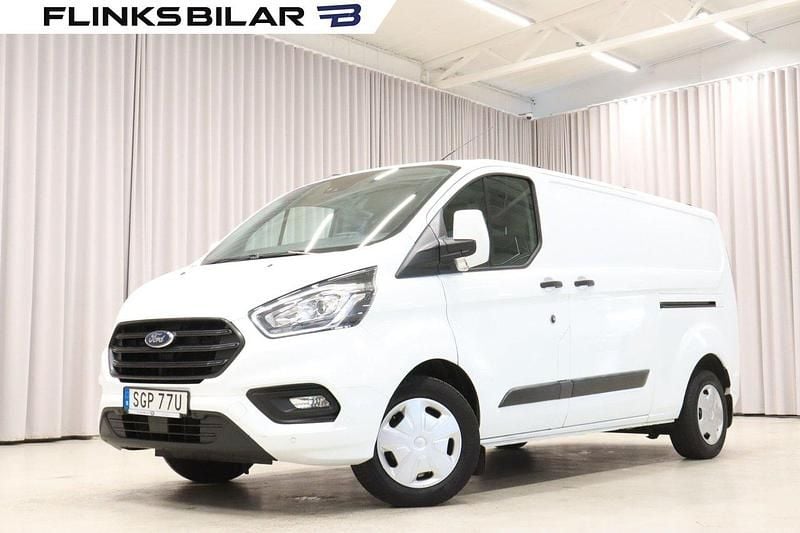 Vit Begagnad 2023 Ford Transit Custom Van | 249 800 kr - Bild 1/4