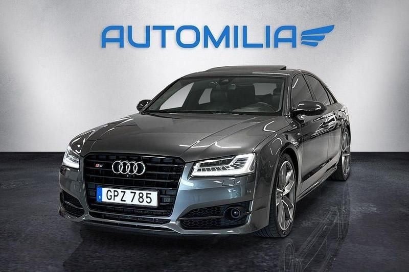 Grå Begagnad 2016 Audi S8 plus S-Line Sedan | 509 900 kr - Bild 1/4