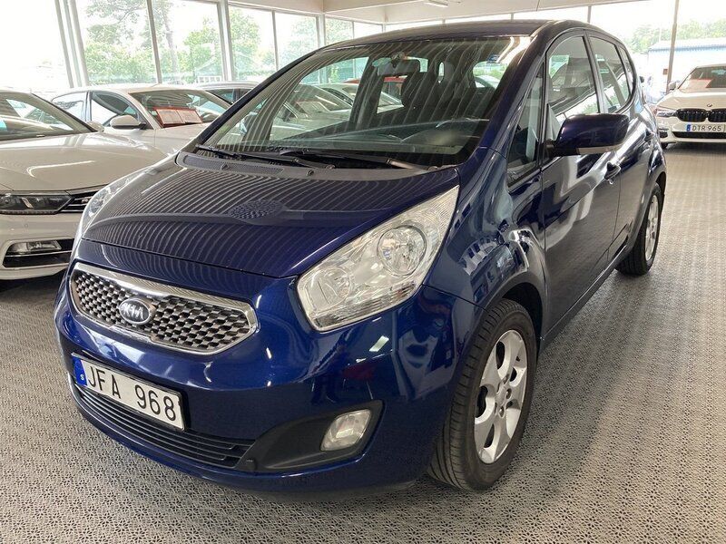 Blå Begagnad 2009 Kia Venga Comfort Halvkombi | 54 900 kr (Marknadspris) - Bild 1/4