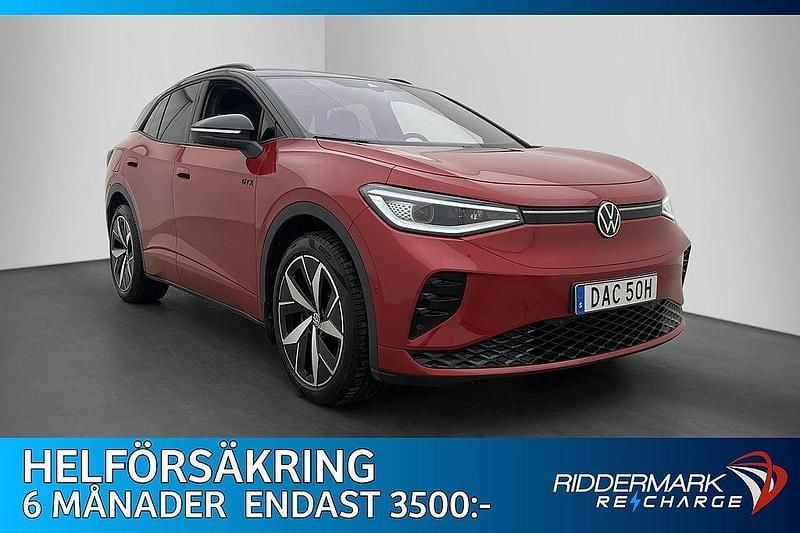 Begagnad VW ID.4 GTX 250 kW (340 HK) 2022 Mröd SUV