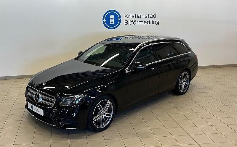 Begagnad Mercedes E200 AMG 184 HK (135 kW) 2018 Svart Kombi