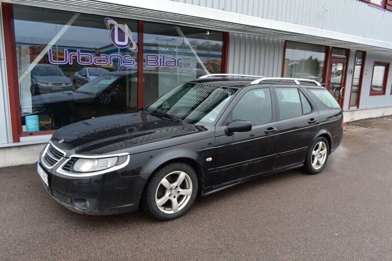 Begagnad Saab 9-5 Griffin 185 HK (136 kW) 2009 Svart Kombi