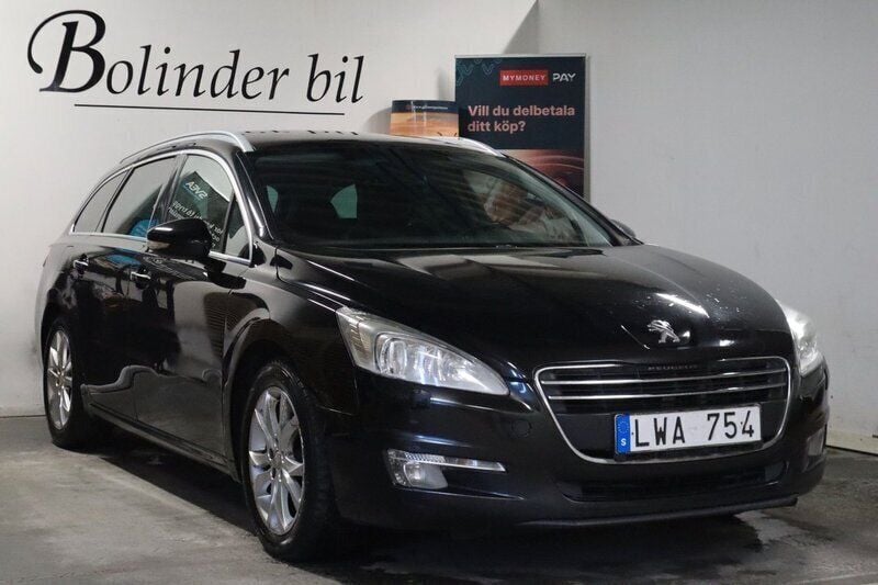 Svart Begagnad 2011 Peugeot 508 Kombi | 44 800 kr (Bra pris) - Bild 1/4