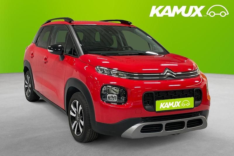 Röd Begagnad 2018 Citroën C3 Aircross PureTech SUV | 117 800 kr (Marknadspris) - Bild 1/3