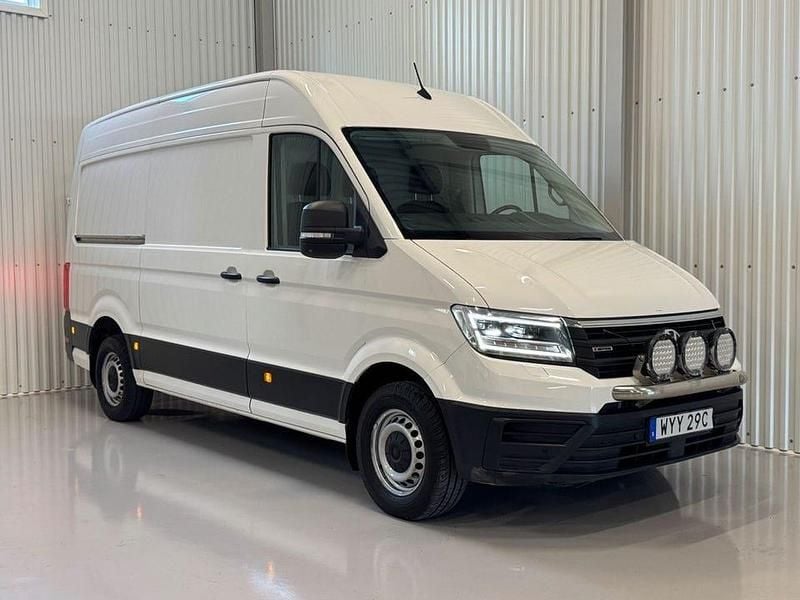 Vit Begagnad 2020 VW Crafter Van | 329 900 kr - Bild 1/4