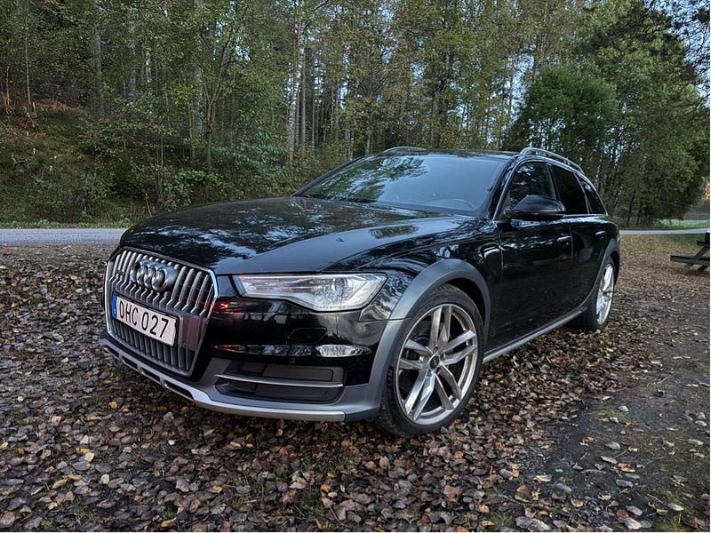 Svart Begagnad 2016 Audi A6 Allroad Ambition Kombi | 189 900 kr (Marknadspris) - Bild 1/4