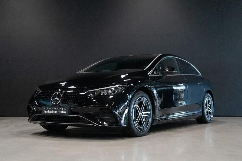 Begagnad Mercedes EQE350 Advanced Plus 214 kW (292 HK) 2023 Svart Sedan