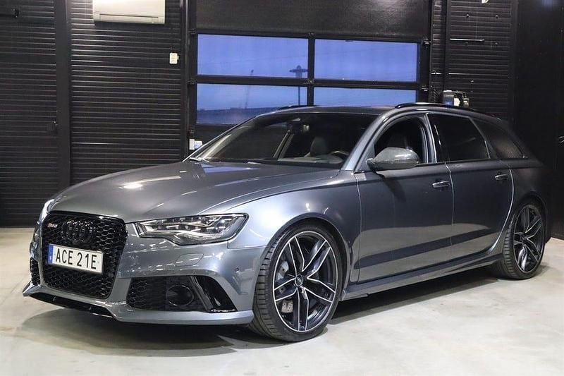Begagnad Audi RS6 666 HK (489 kW) 2013 Mörkgrå Kombi