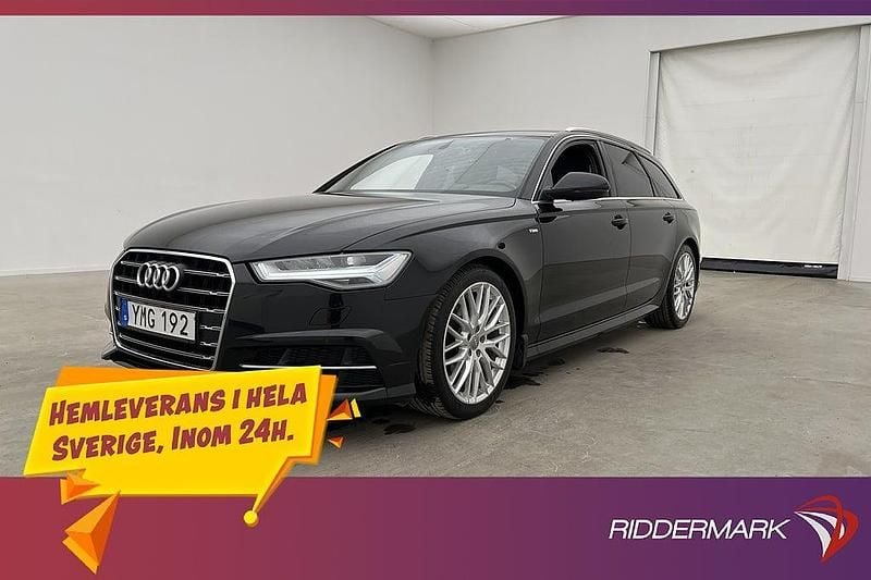 Svart Begagnad 2017 Audi A6 S-Line Kombi | 204 900 kr (Marknadspris) - Bild 1/3