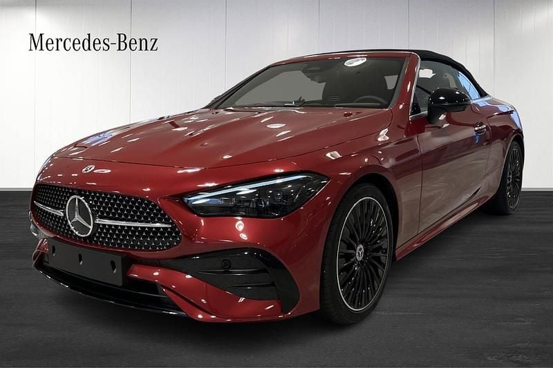 Röd (red) Ny 2024 Mercedes CLE300 Premium Plus Cab | 809 700 kr - Bild 1/4