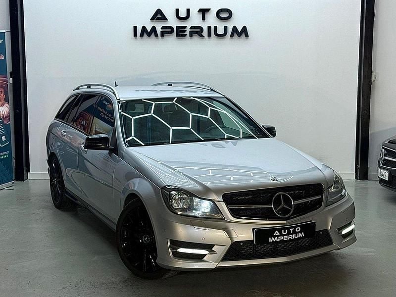 Silver Begagnad 2012 Mercedes C220 AMG Kombi | 129 900 kr (Marknadspris) - Bild 1/4