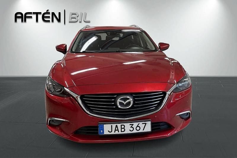 Begagnad Mazda 6 Vision 150 HK (110 kW) 2015 Röd Kombi
