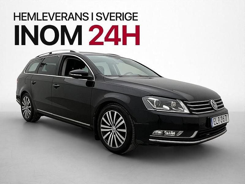 Begagnad VW Passat 140 HK (102 kW) 2014 Svart Kombi