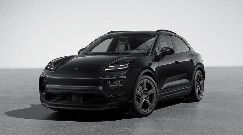 Svart Ny 2025 Porsche Macan SUV | 1 196 200 kr (Marknadspris) - Bild 1/4