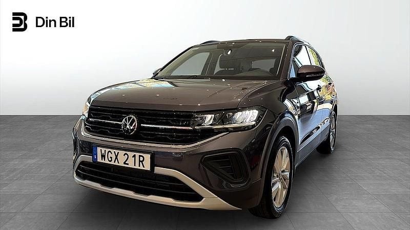 Silver Ny 2025 VW T-Cross Life SUV | 309 900 kr (Marknadspris) - Bild 1/4