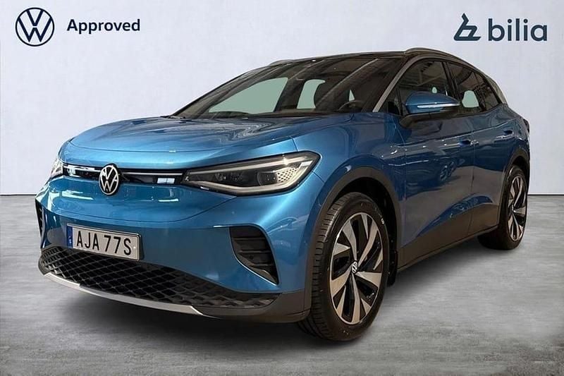 Blå Begagnad 2024 VW ID.4 Pro SUV | 429 000 kr (Bra pris) - Bild 1/3