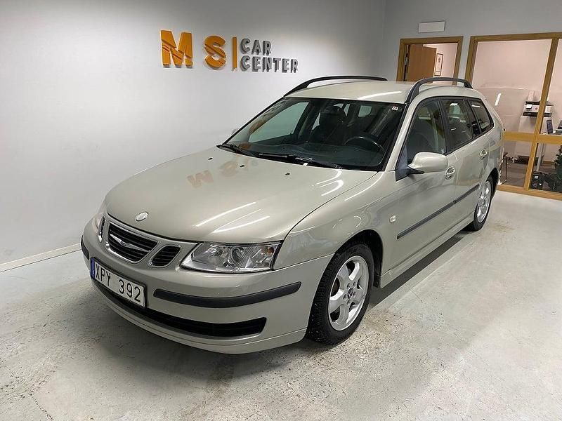 Gul Begagnad 2006 Saab 9-3 Linear Kombi | 44 900 kr (Marknadspris) - Bild 1/4