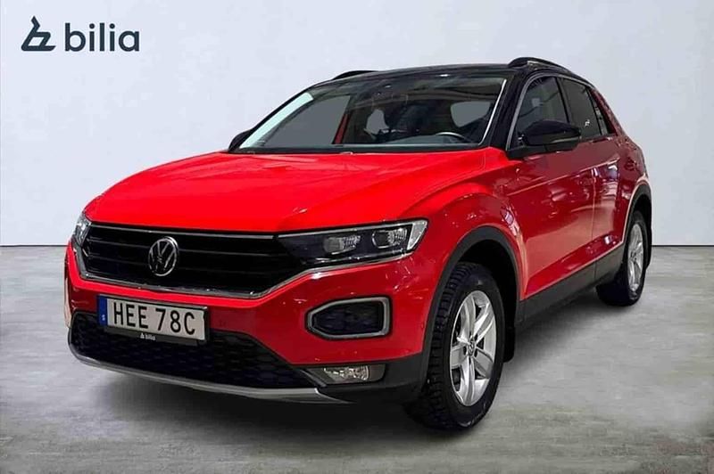 Röd Begagnad 2021 VW T-Roc SUV | 239 000 kr (Bra pris) - Bild 1/1