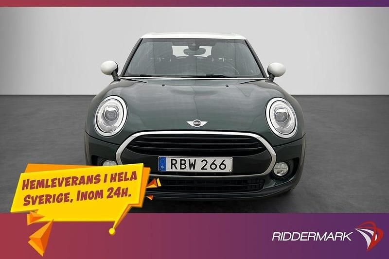 Begagnad Mini Clubman Pepper 136 HK (100 kW) 2015 Grön Kombi