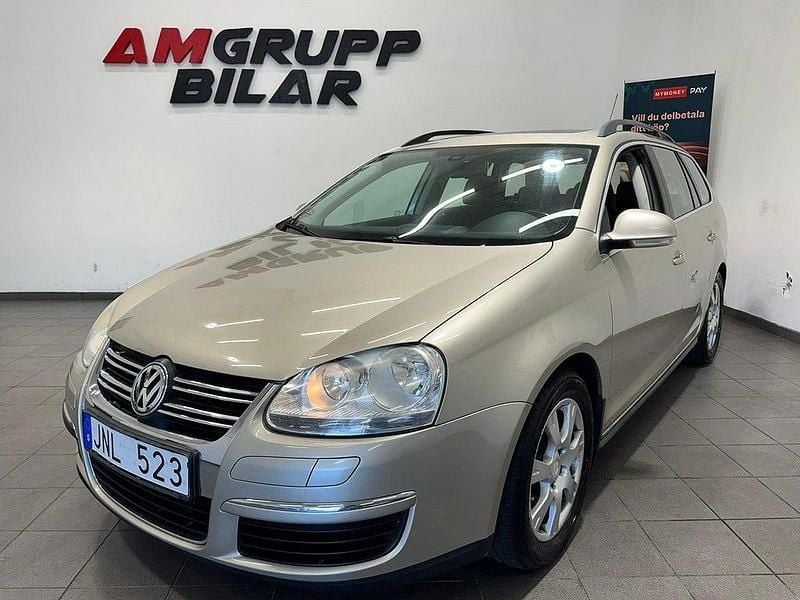 Ljusbrun Begagnad 2008 VW Golf VI Kombi | 29 900 kr (Marknadspris) - Bild 1/4