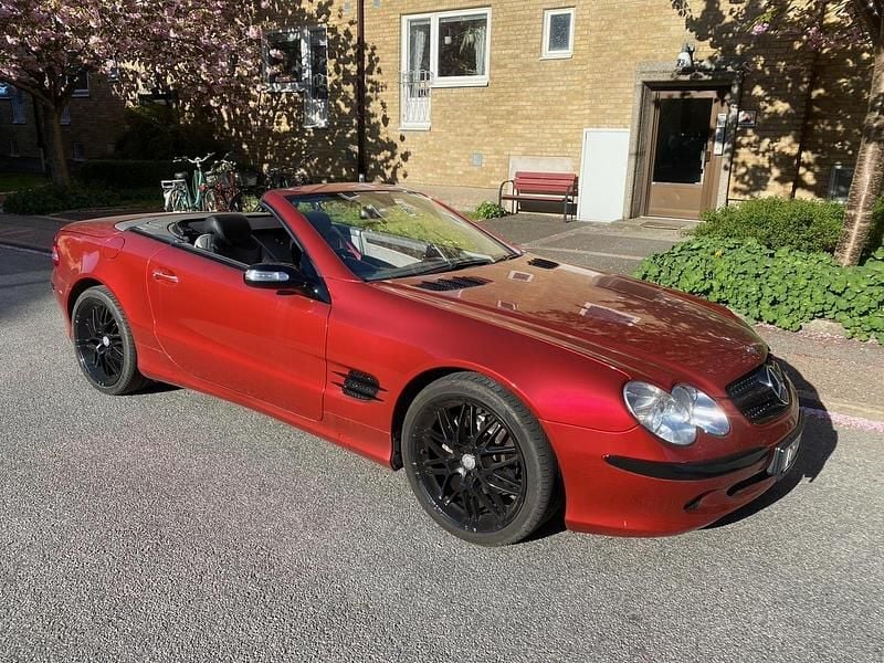Silver Begagnad 2005 Mercedes SL350 Cab | 95 000 kr - Bild 1/4