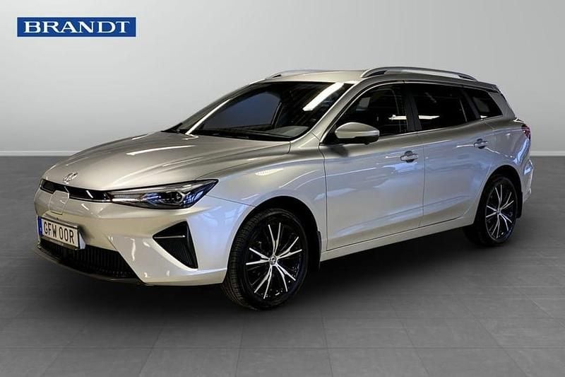 Grå Begagnad 2023 MG MG5 EV Long Range Luxury Kombi | 209 900 kr (Marknadspris) - Bild 1/4