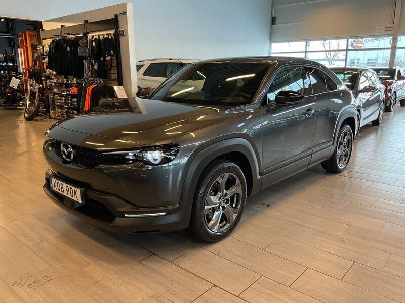 Grå Begagnad 2023 Mazda MX30 Makoto SUV | 368 000 kr - Bild 1/4