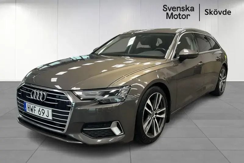 Brun Begagnad 2019 Audi A6 Sport Kombi | 279 200 kr (Marknadspris) - Bild 1/4
