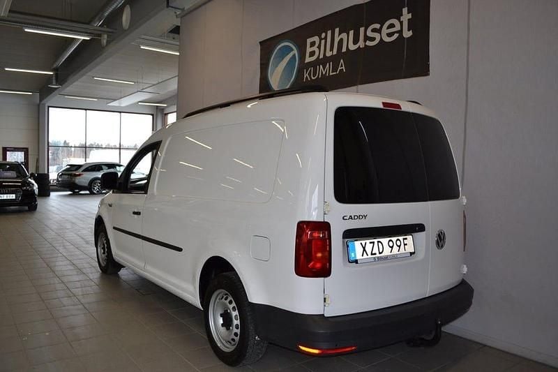 Begagnad VW Caddy Maxi 102 HK (75 kW) 2020 Vit Minibuss