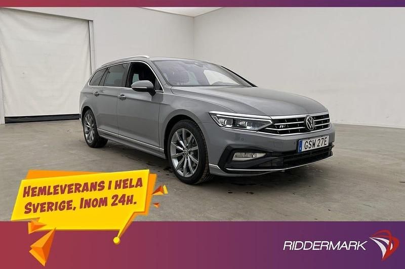 Begagnad VW Passat R-line 200 HK (147 kW) 2022 Grå Kombi