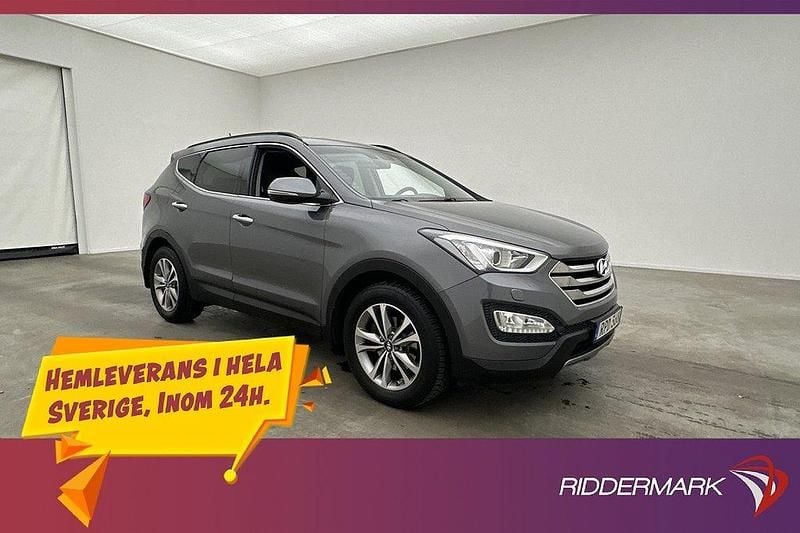 Silver Begagnad 2015 Hyundai Santa Fe Premium SUV | 184 800 kr (Lite dyr) - Bild 1/3
