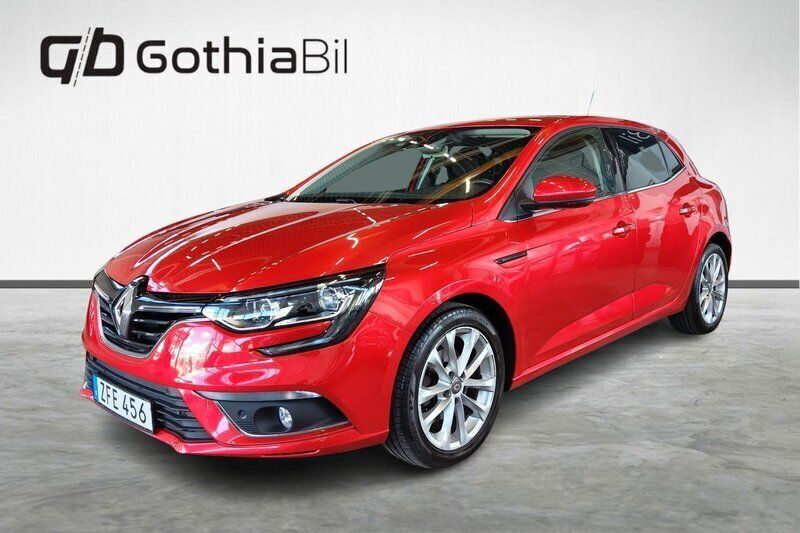 Röd Begagnad 2018 Renault Mégane IV Halvkombi | 129 900 kr (Marknadspris) - Bild 1/4