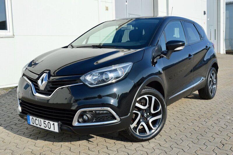 Svart Begagnad 2016 Renault Captur SUV | 106 900 kr (Marknadspris) - Bild 1/4