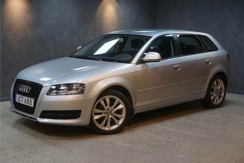 Silver Begagnad 2008 Audi A3 Attraction Kombi | 59 900 kr (Marknadspris) - Bild 1/4