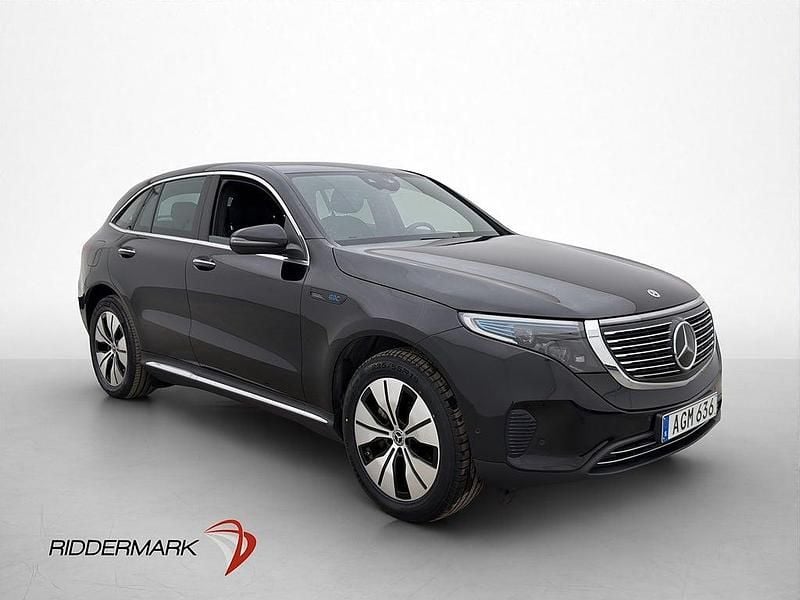 Begagnad Mercedes EQC400 300 kW (408 HK) 2021 Svart SUV