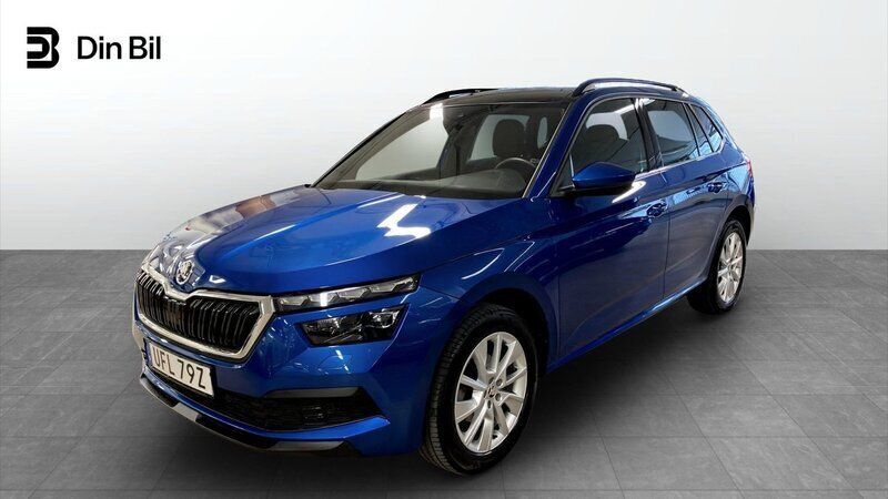 Blå Begagnad 2022 Skoda Kamiq Style SUV | 255 900 kr (Lite dyr) - Bild 1/4