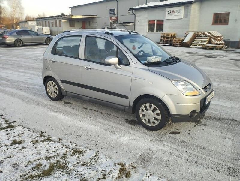 Blå Begagnad 2008 Chevrolet Matiz Halvkombi | 17 500 kr - Bild 1/4