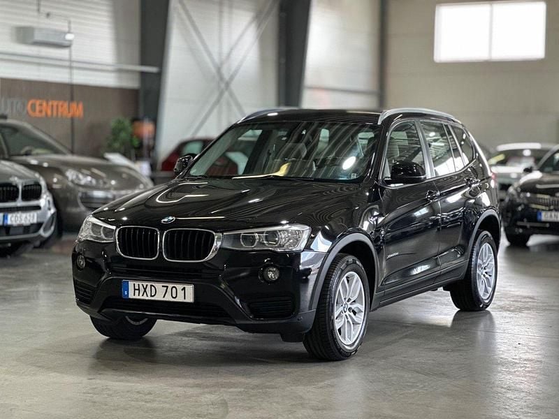 Svart Begagnad 2015 BMW X3 SUV | 159 900 kr (Superpris) - Bild 1/4