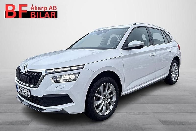 Vit Begagnad 2019 Skoda Kamiq Style SUV | 204 500 kr (Marknadspris) - Bild 1/4