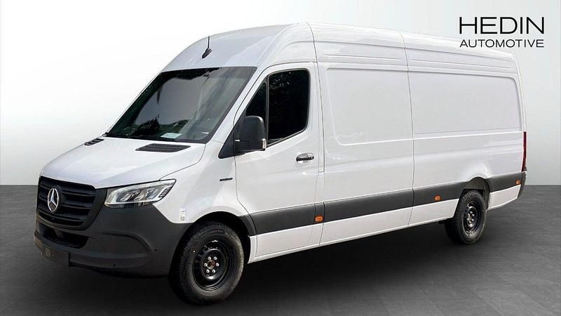 Vit (white) Begagnad 2024 Mercedes E-Sprinter Van | 1 037 380 kr - Bild 1/4
