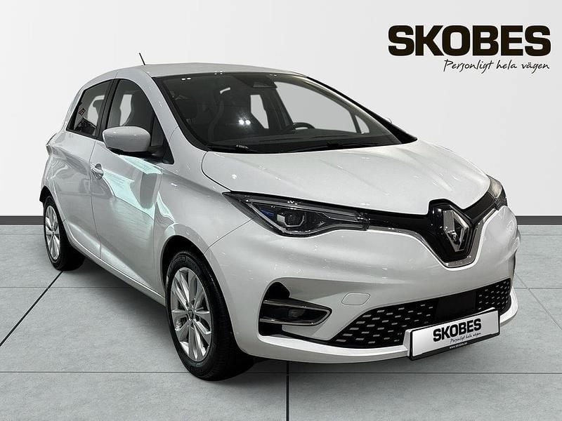 Vit Begagnad 2023 Renault Zoe Zen Halvkombi | 228 900 kr - Bild 1/3