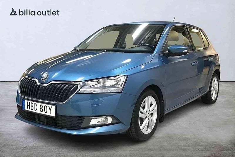 Blå Begagnad 2021 Skoda Fabia Halvkombi | 134 900 kr (Bra pris) - Bild 1/1