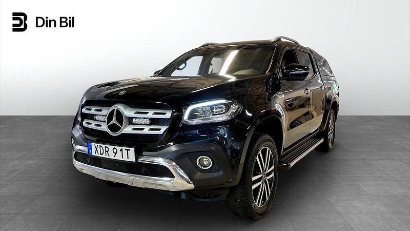 Svart Begagnad 2019 Mercedes X350 Pickup | 429 900 kr (Bra pris) - Bild 1/4